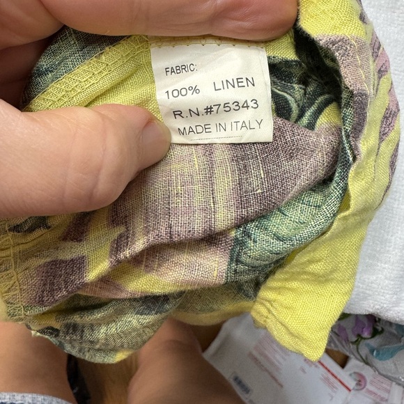 BELLA AMBRA.  .  Yellow Green Sleeveless Halter Sundress - Picture 6 of 6